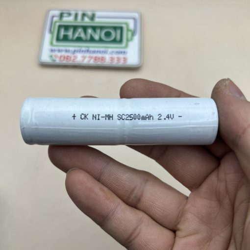Pin đèn pin 2.4V 2500mAh ghép 2 Cell Ni-CD SC2500 1.2V