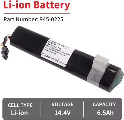 Pin robot hút bụi Neato Botvac D3 D4 D5 D6 D7 14.4V 205-0011