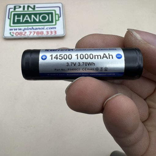 Pin sạc Keeppower IMR 14500 3.7V 1000mAh P1450C2 3.70Wh