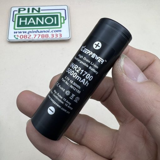 Pin sạc Keeppower IMR 21700 3.7V 5000mAh NH2150 18.50Wh