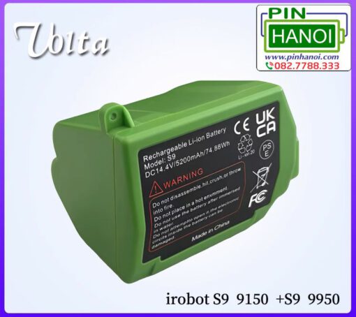 Pin robot hút bụi iRobot Roomba S9 9150 9550 PNABL-B Li-ion 14.4V 5200mAh