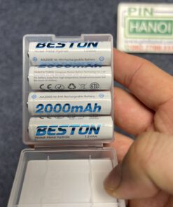 Bộ 2 pin tiểu sạc AA Beston 1.2V 2000mAh Ni-MH AA2000