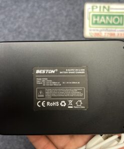 Alternative view of Bộ sạc thông minh 8 pin tiểu pin đũa 1.5V Beston M7034 USB-C