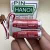 Pin ghép 2 pin PLC Maxell ER17/50 3.6V dây cắm 4 chân màu nâu cao