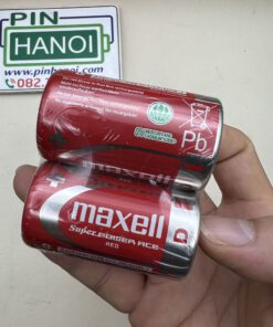 Bộ 2 pin đại D R20P AR Maxell Super Power Ace 1.5V vỏ đỏ