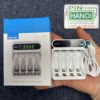 Bộ sạc 4 pin tiểu pin đũa Beston C9023L LCD 1.2V USB Type-C MicroUSB