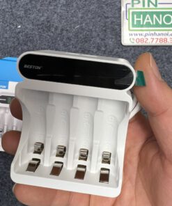 Alternative view of Bộ sạc 4 pin tiểu pin đũa Beston C9023L LCD 1.2V USB Type-C MicroUSB