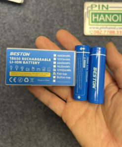 Pin sạc 18650 Li-ion 3300mAh 3.7V Beston Rechargeable – Dung lượng cao, Sạc lại nhiều lần