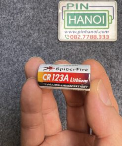 Pin Lithium CR123A SpiderFire 3V dung lượng cao
