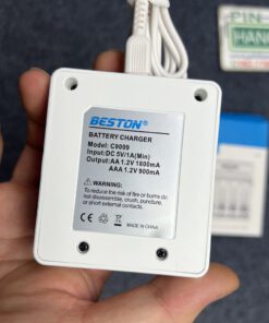 Alternative view of Sạc Pin 4 Pin tiểu đũa Beston C9009 Sạc nhanh 1.2V Ni-MH