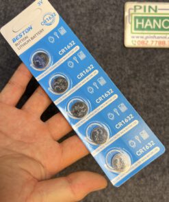 Alternative view of Pin Cúc Áo Beston CR1632 3V Lithium – Pin Đồng Hồ Chìa Khóa