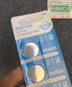 Pin Cúc Áo Lithium Beston CR2025 3V Chính Hãng – Pin Chìa Khóa Máy Tính