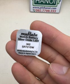 Pin Đồng Hồ muRata SR721SW 362 1.55V Silver Oxide Chính Hãng Japan