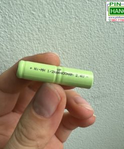 Pin Ghép 2 Cell 1/2AAA 2.4V 400mAh gắn chân hàn