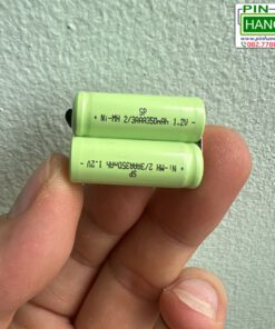Pin Ghép 2 Cell 2/3AAA Ni-MH 1.2V 350mAh gắn Chân Hàn
