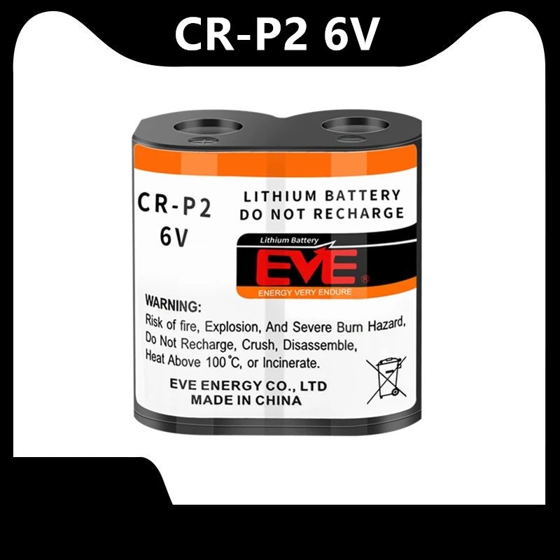 Pin Lithium EVE CR-P2 6V 1500mAh 2CP4036 – Pin Cho Máy Ảnh