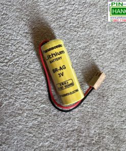 Pin Panasonic BR-AG 3V Vỏ Vàng Jack Nâu Lithium Matsushita Electric
