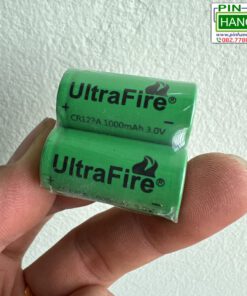 Pin Sạc CR123A UltraFire 3V 1000mAh Lithium-Ion