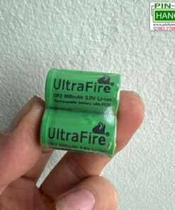 Pin Sạc CR2 UltraFire 3V 800mAh Li-ion Tích Hợp Mạch Bảo Vệ