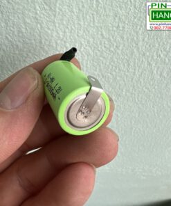 Alternative view of Pin Sạc Ni-MH 1.2V 1000mAh Kích Thước 2/3A gắn chân hàn