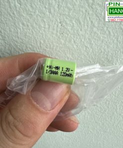 Pin Sạc Ni-MH 1.2V 120mAh 1/3AAA kích thước nhỏ gọn