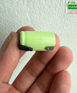 Alternative view of Pin Sạc Ni-MH 1.2V 600mAh Kích Thước 1/2AA gắn chân hàn