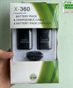 Bộ Sạc Pin 3 Trong 1 Cho Tay Cầm Chơi Game Xbox 360 Không Dây