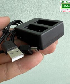 Alternative view of Bộ sạc 2 khe AX-SJ4000SC Cho pin Action Camera hành trình PG1050  SJCAM  Eken