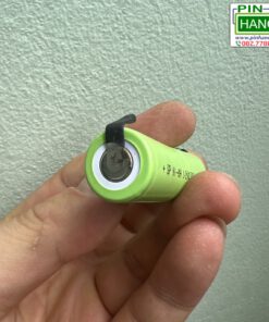 Alternative view of Pin Sạc Ghép 2 Cell 1/2A Ni-MH 2.4V 1200mAh gắn chân hàn