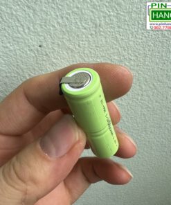 Alternative view of Khối Pin Sạc Ghép Thẳng 2 Cell 1/2AA Ni-MH 2.4V 600mAh Gắn Chân Hàn