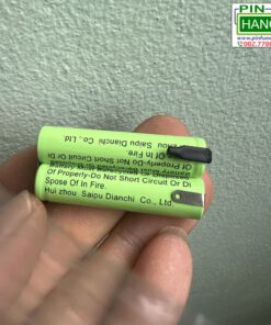 Khối Pin Sạc Ghép 2 Cell AAA Ni-MH 1.2V 800mAh Gắn Chân Hàn