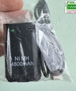 Pin Sạc Ni-MH 4800mAh Kèm Cáp USB Tay Cầm Xbox 360
