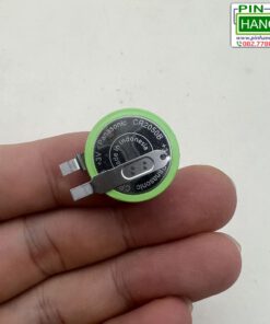 Pin cúc áo Panasonic CR2050B lithium 3V gắn chân hàn TPMS