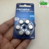 Pin máy trợ thính Renata 675 vỉ 6 viên 1.45V PR44