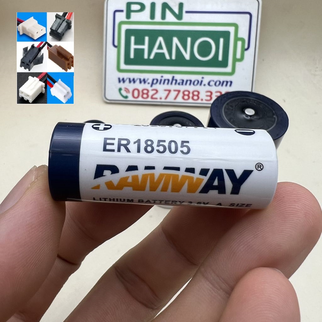 Pin Lithium RAMWAY ER18505 3.6V Li-SOCl2 size A chính hãng