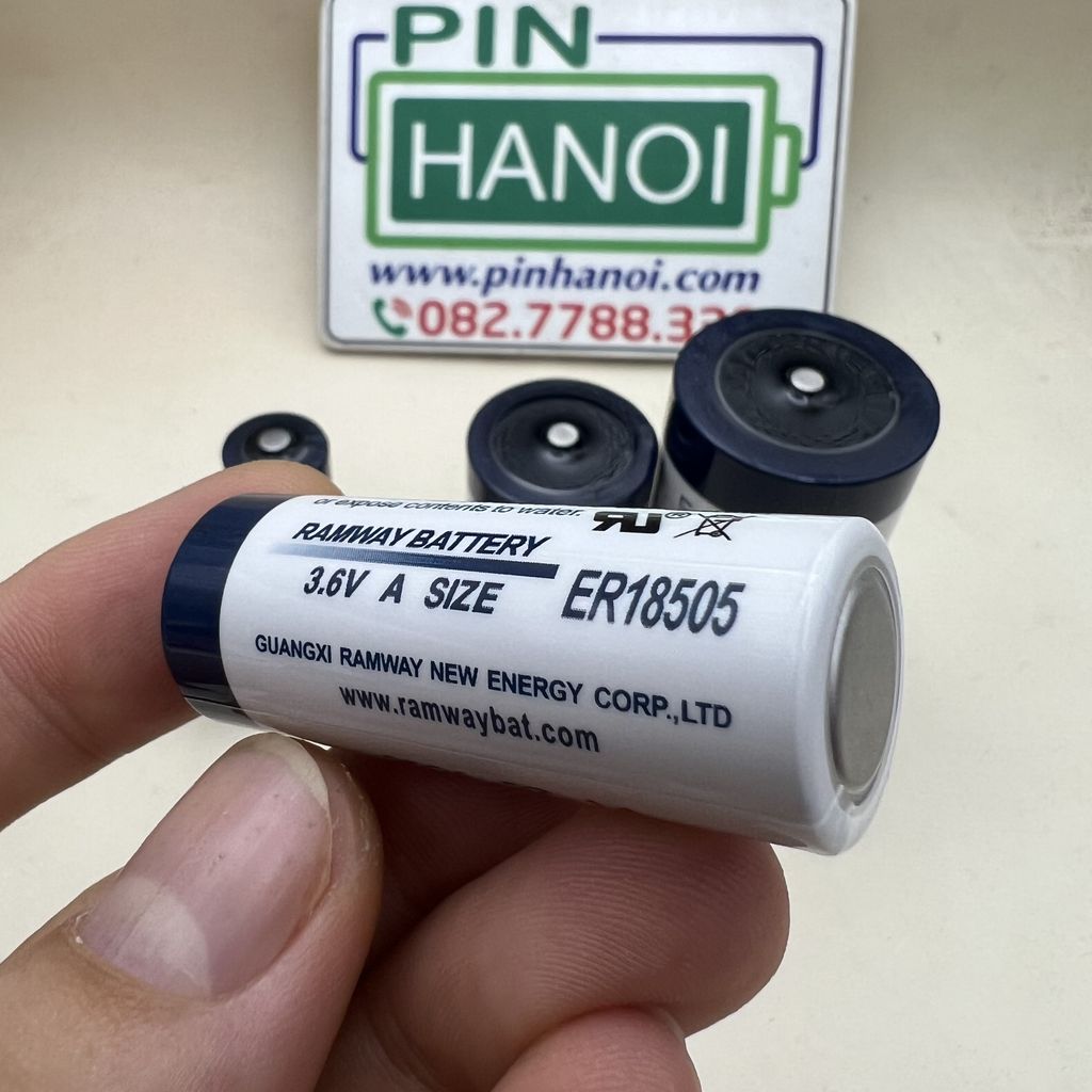 Pin Lithium RAMWAY ER18505 3.6V Li-SOCl2 size A chính hãng - Ảnh 3