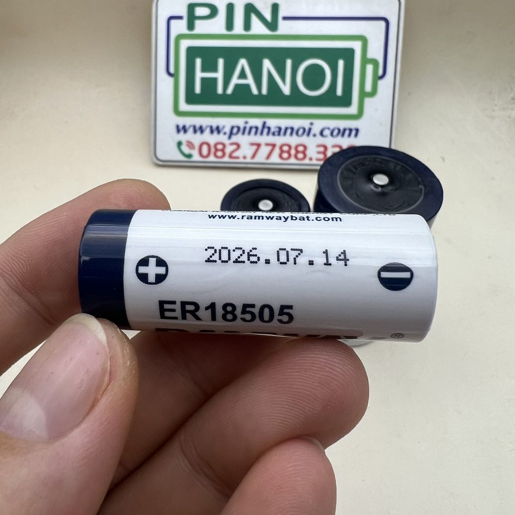 Pin Lithium RAMWAY ER18505 3.6V Li-SOCl2 size A chính hãng - Ảnh 2