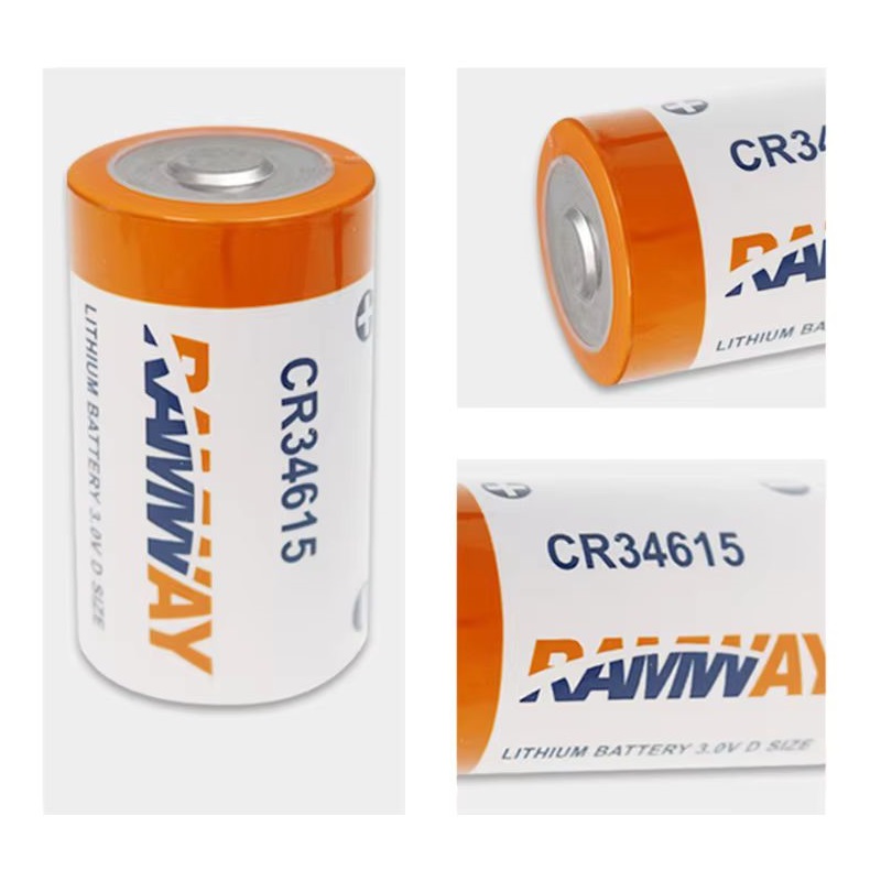 Pin Lithium Ramway CR34615 3.0VLi-MnO₂ Fully Sealed chính hãng
