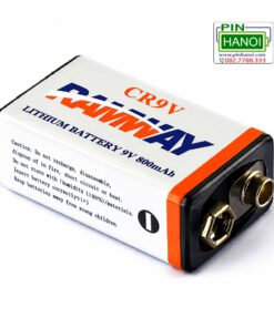 Pin vuông Lithium Ramway CR9V 9V 800mAh chính hãng