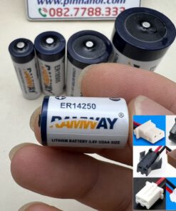 Pin Lithium Ramway ER14250 3.6V Li-SOCl2 size 1/2AA chính hãng