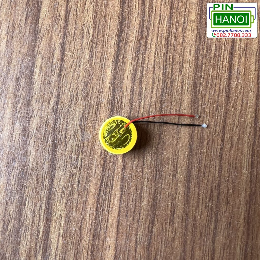 Pin sạc cúc áo LIR1045 3.6V Li-ion Rechargeable tuỳ chọn gắn dây - Ảnh 2