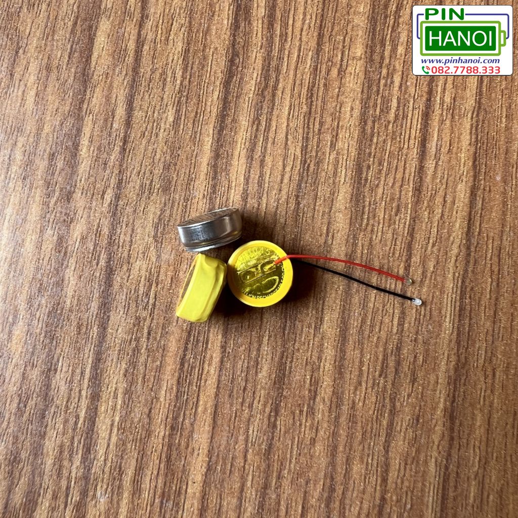 Pin sạc cúc áo LIR1045 3.6V Li-ion Rechargeable tuỳ chọn gắn dây - Ảnh 3
