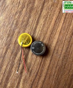 Pin sạc cúc áo LIR1140 3.6V Li-ion Rechargeable tuỳ chọn gắn dây