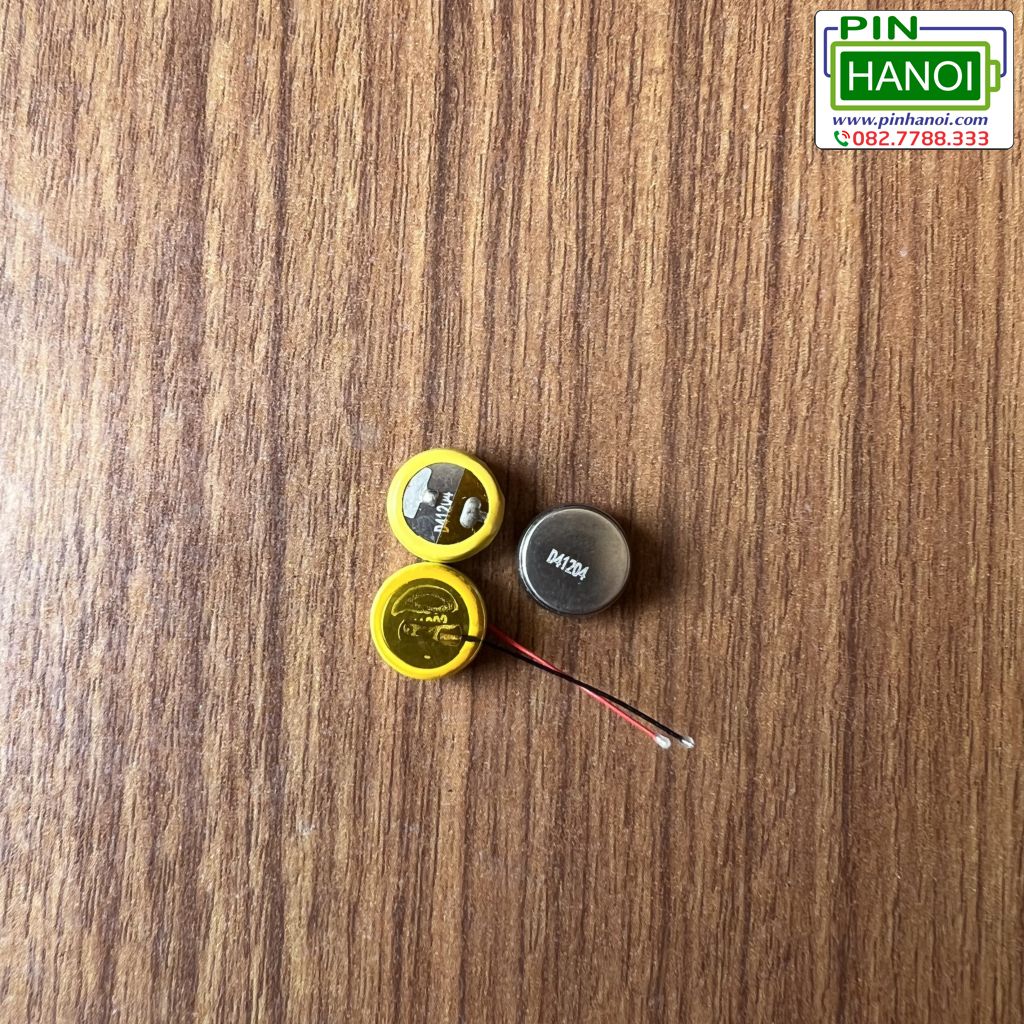 Pin sạc cúc áo LIR1154 3.6V Li-ion Rechargeable tuỳ chọn gắn dây - Ảnh 6
