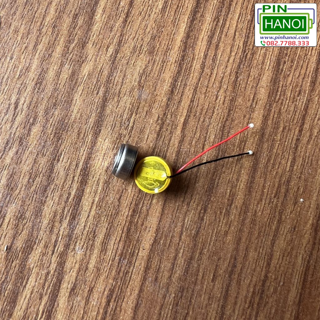 Pin sạc cúc áo LIR840 3.6V Li-ion Rechargeable có tuỳ chọn gắn dây - Ảnh 3