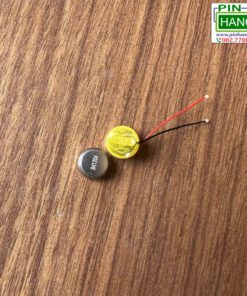Alternative view of Pin sạc cúc áo LIR840 3.6V Li-ion Rechargeable có tuỳ chọn gắn dây