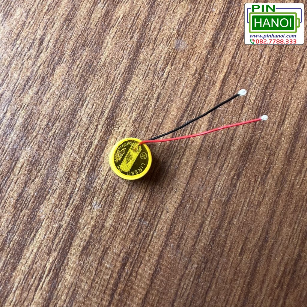 Pin sạc cúc áo LIR840 3.6V Li-ion Rechargeable có tuỳ chọn gắn dây - Ảnh 4