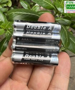 Bộ 4 Viên Pin Đũa AAA Double A Evo Zinc 1.5V Super Heavy Duty S22/B31 Chính Hãng