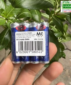 Bộ 4 Viên Pin Đũa Eveready General Purpose 912 SW4 AAA 1.5V Màu Xanh