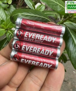 Bộ 4 Viên Pin Đũa Eveready Heavy Duty 1012 SW4 AAA 1.5V Màu Đỏ